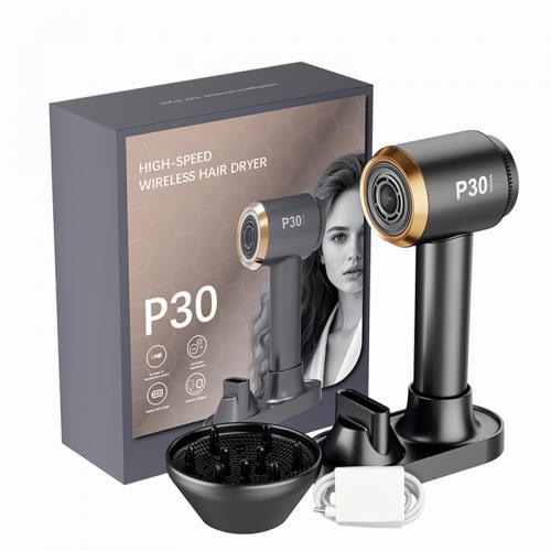 >Wireless Hair Dryer High Speed 110000RPM Motor 300W Hair Blower OEM ODM
